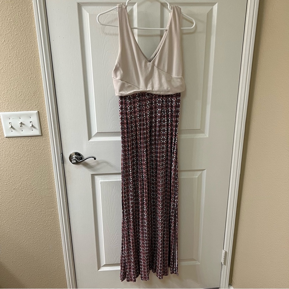 Maeve by Anthropologie Maxi Dress Geometric Women’s Small